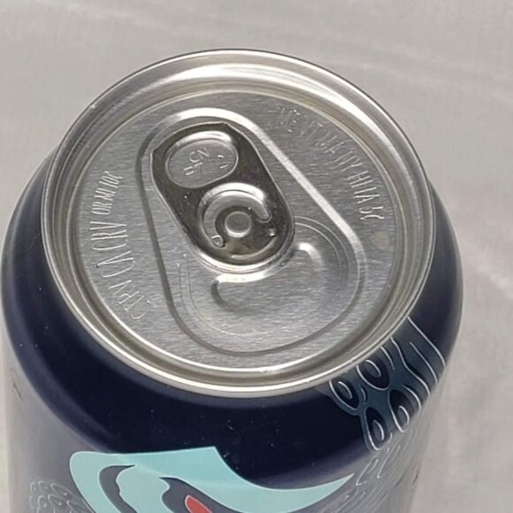 Hop Valley Release Stash IPA Seattle Kraken Empty Beer Can Bottom Opened 12oz - Picture 8 of 9